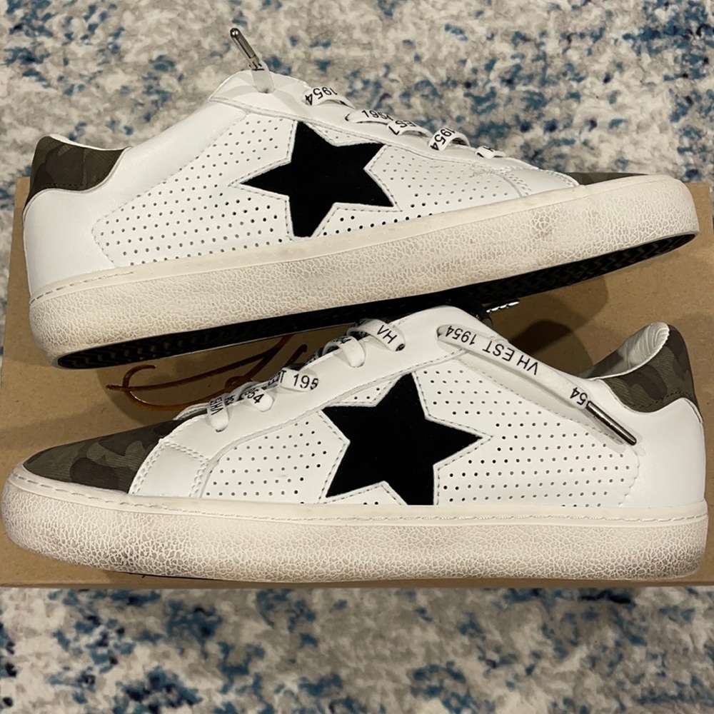 Vintage Havana Gadol sneakers army camo/white sz 8